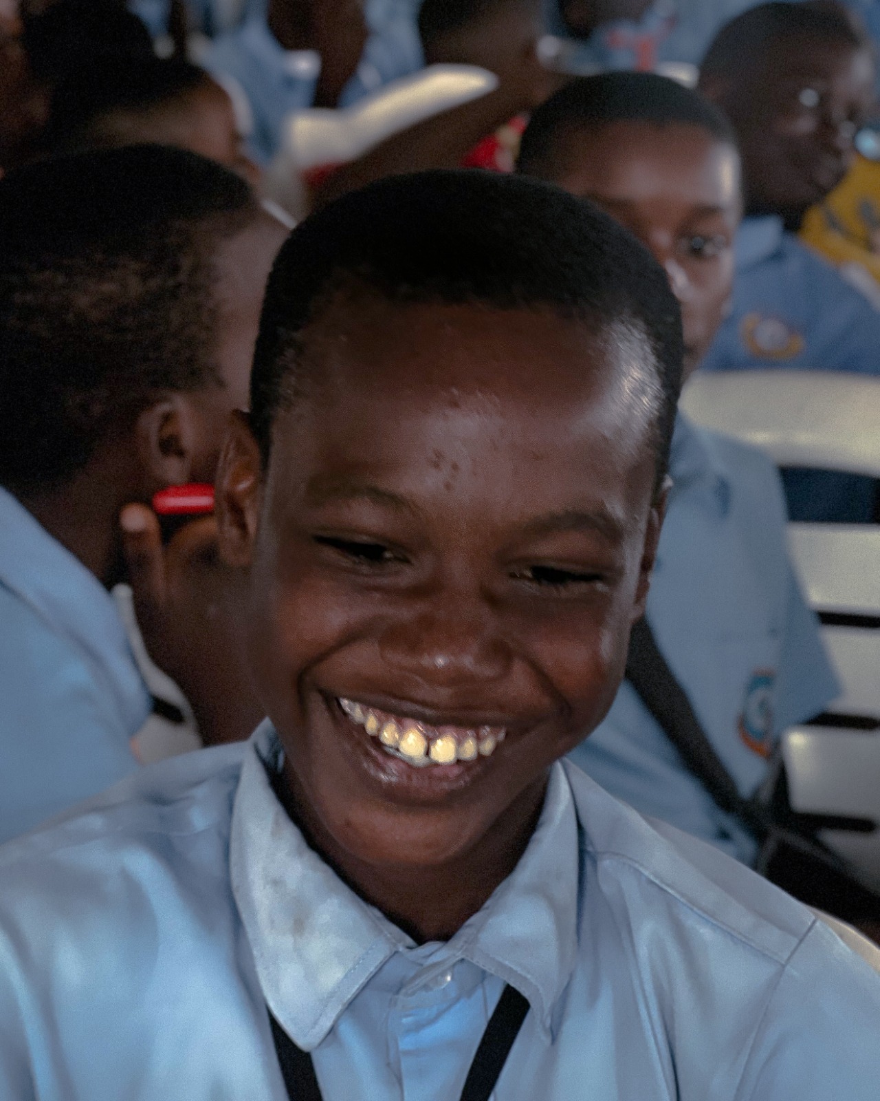A young AHWF program participant smiling